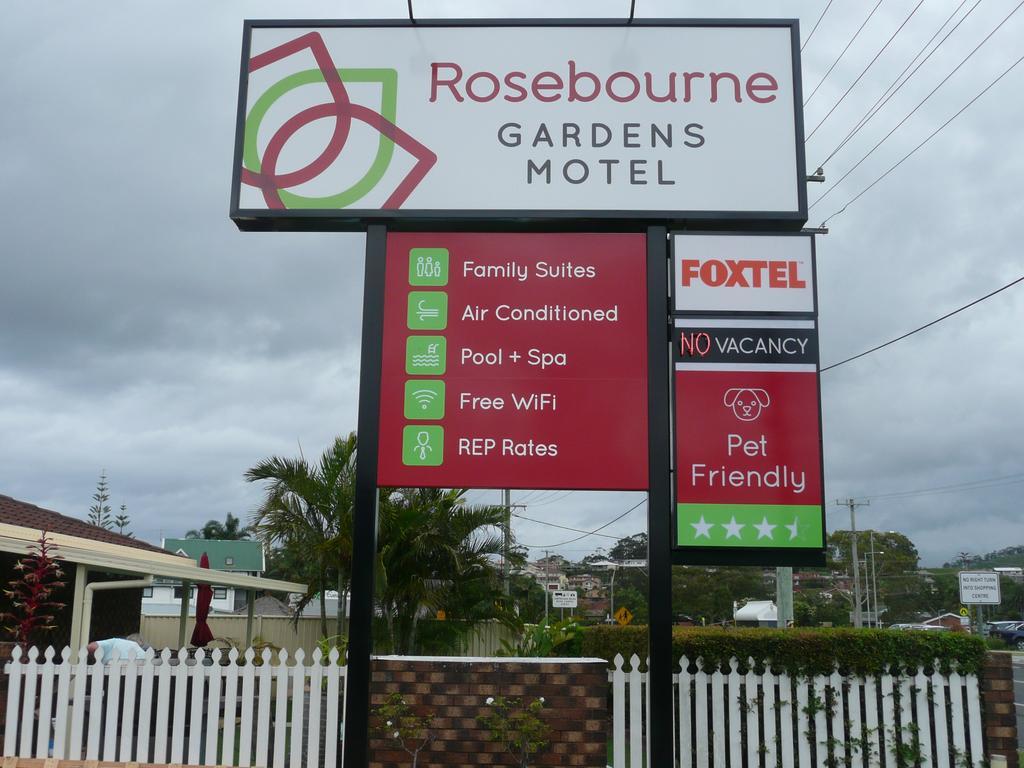 Rosebourne Gardens Motel Woolgoolga Exterior foto